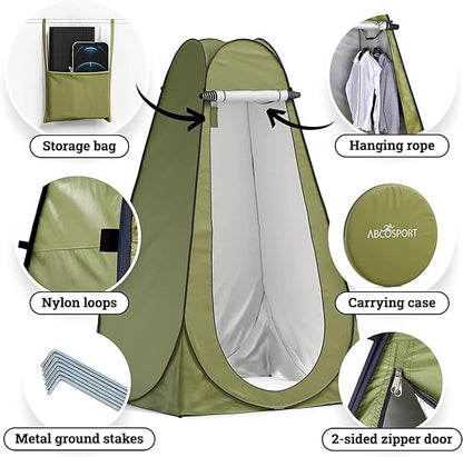 UtiliTent Pop-Up Privacy Tent – Portable Shelter