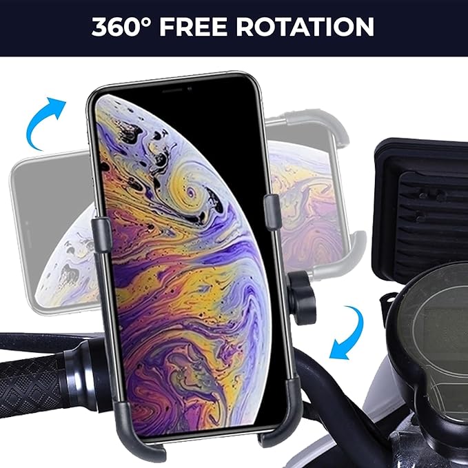 SpinRide 360° Bike Mobile Holder – Secure & Adjustable