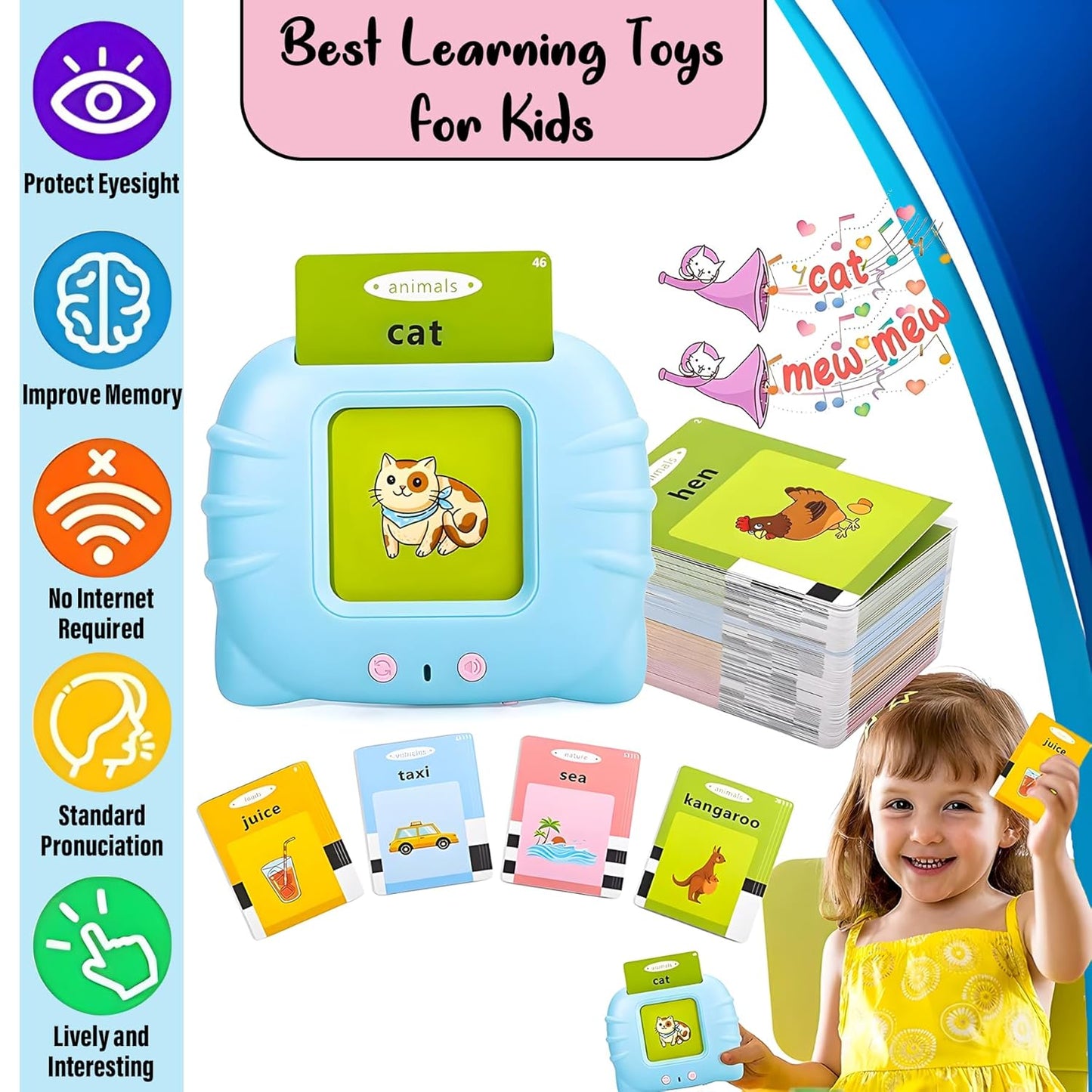 BrightMind Learning Cards – Interactive Montessori Fun
