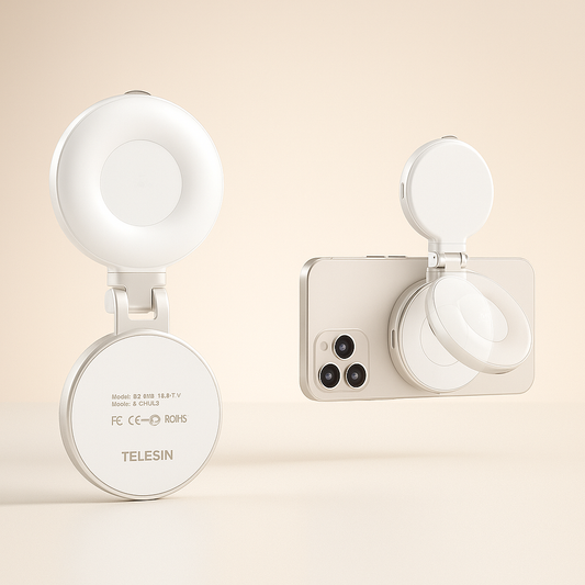 TELESIN Magnetic Selfie Light |  Global Bestseller Brought to Your Doorstep