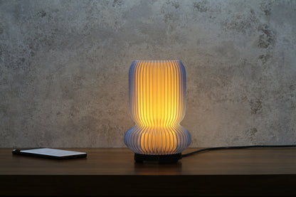 Amber Drift - Luxury 3D Printed Sustainable Hadyn Lamp