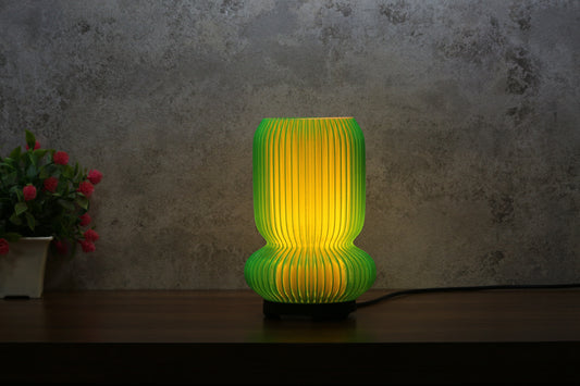 Amber Drift - Luxury 3D Printed Sustainable Hadyn Lamp