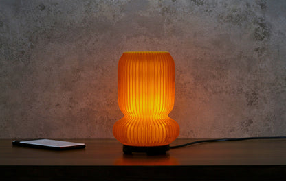 Amber Drift - Luxury 3D Printed Sustainable Hadyn Lamp