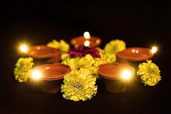 Premium Water Sensor LED Diya - Just Add Water & Let Your Home Glow!