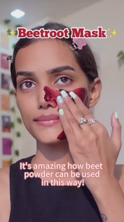 VedicVibes™ Beetroot Powder – 100% Natural Skin Brightening Formula (200g)